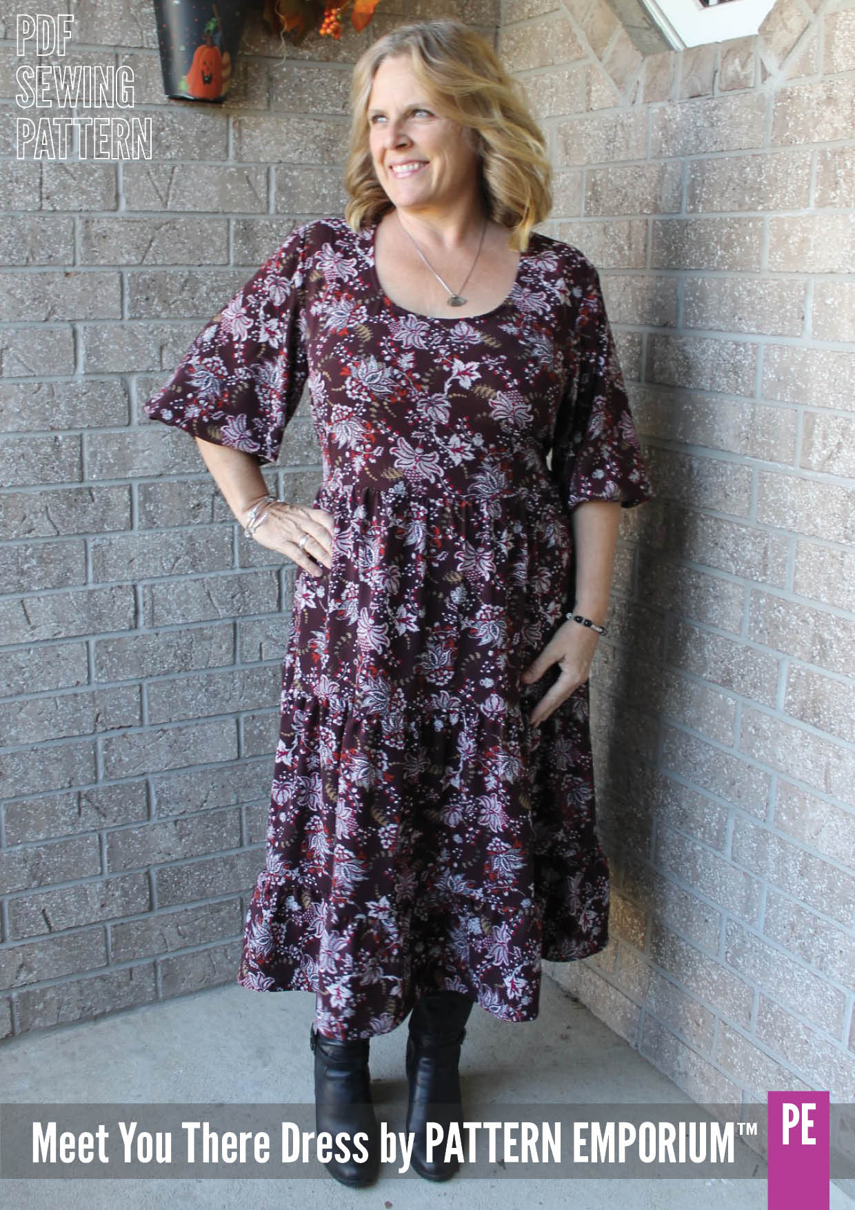 Meet You There | Tiered Dress & Top PDF Sewing Pattern - Image 80