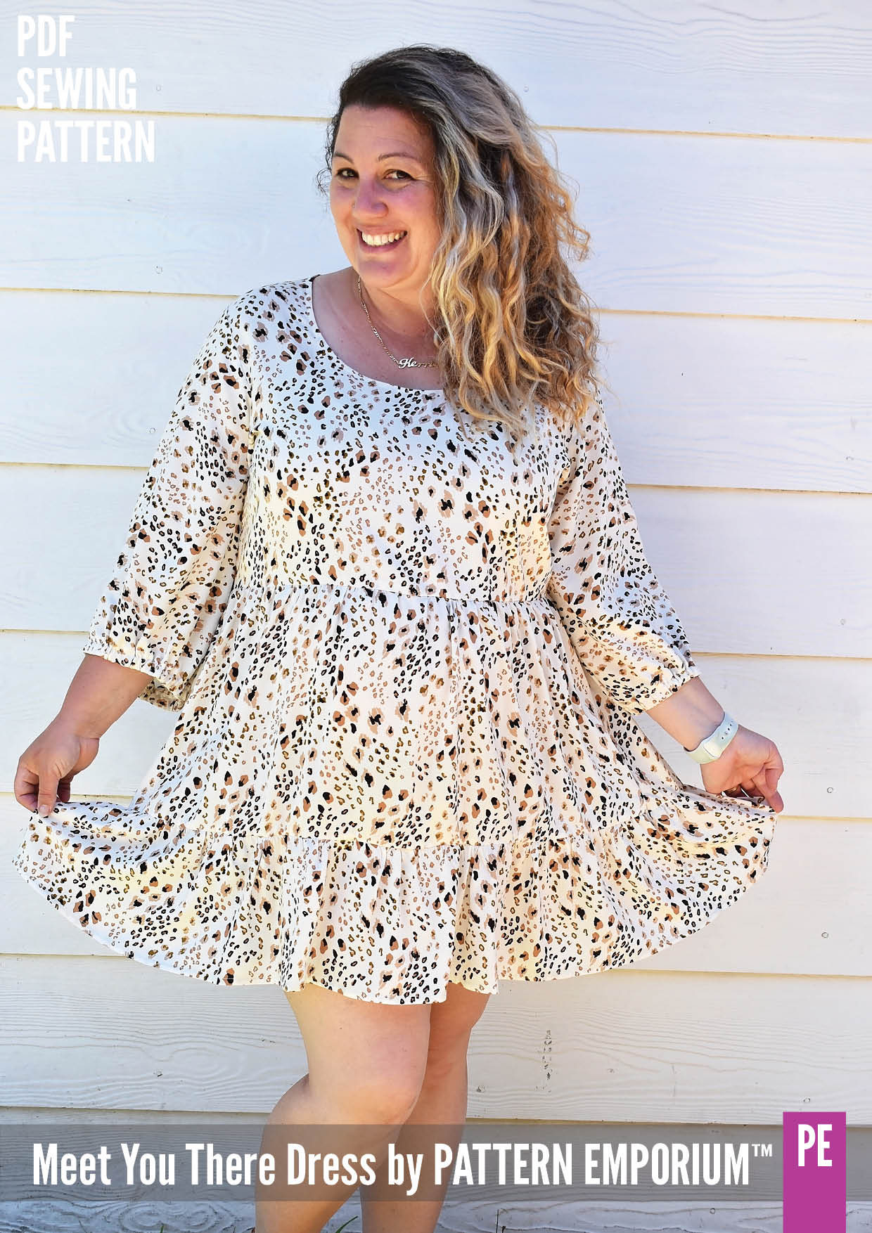 Meet You There | Tiered Dress & Top PDF Sewing Pattern - Image 88