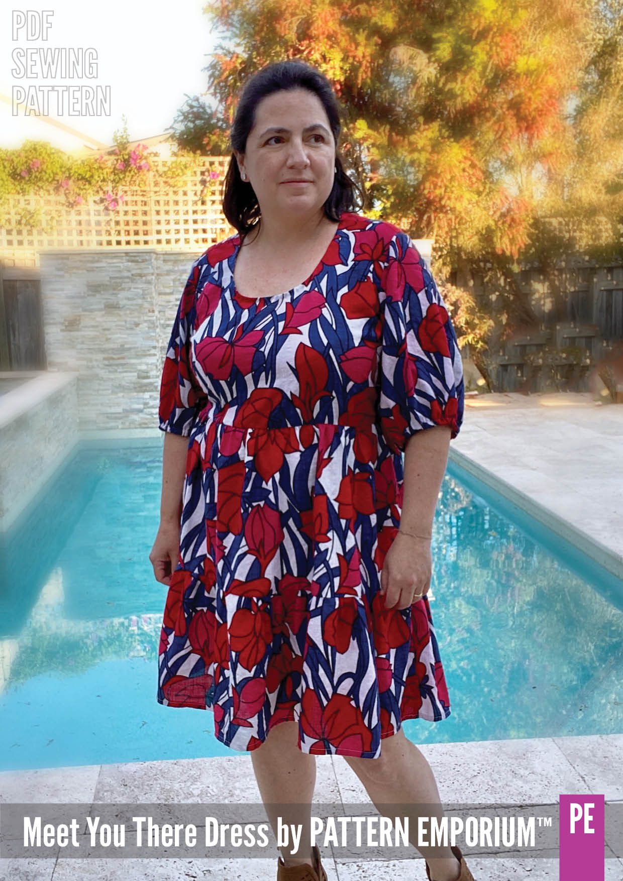 Meet You There | Tiered Dress & Top PDF Sewing Pattern - Image 93