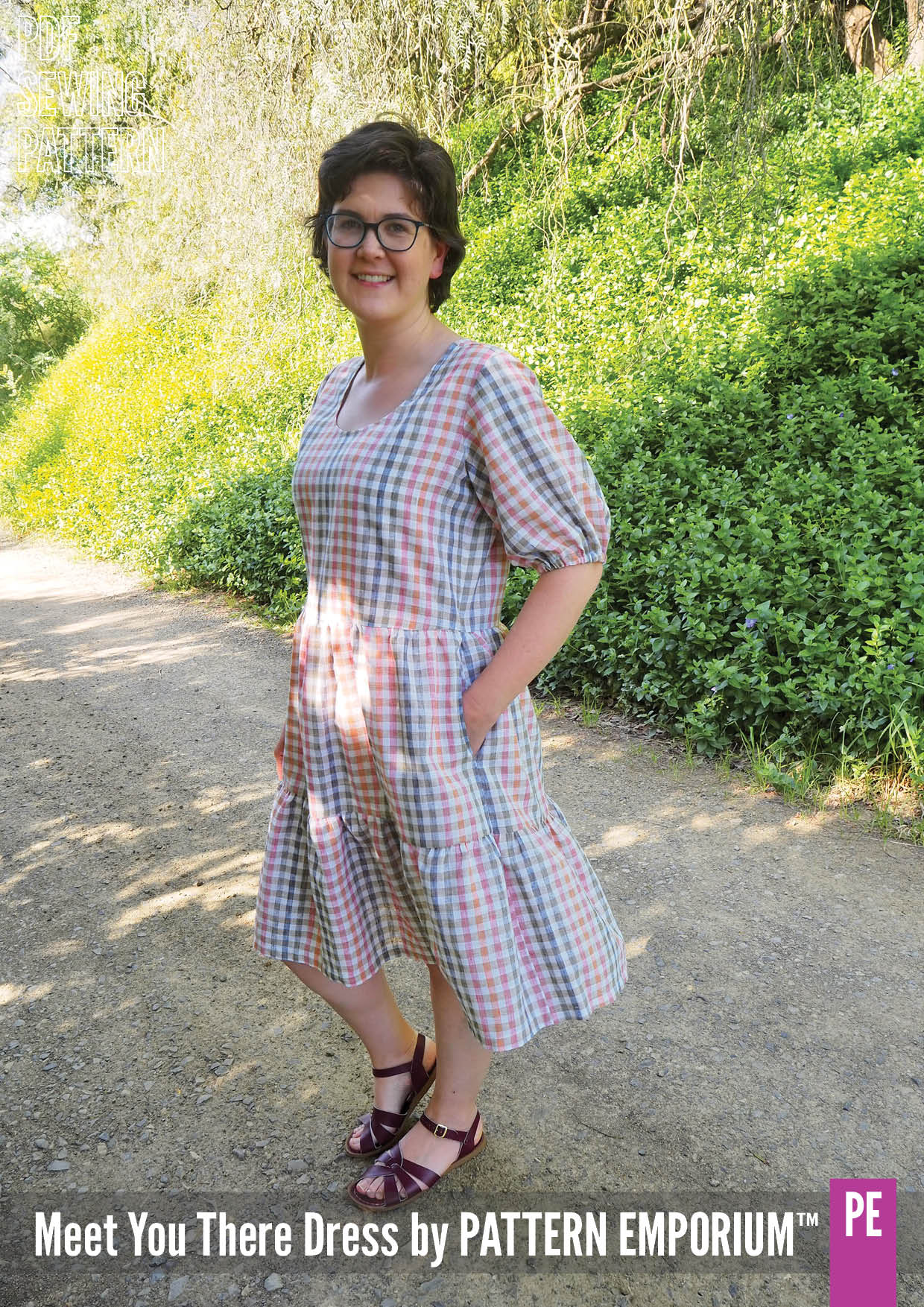 Meet You There | Tiered Dress & Top PDF Sewing Pattern - Image 94
