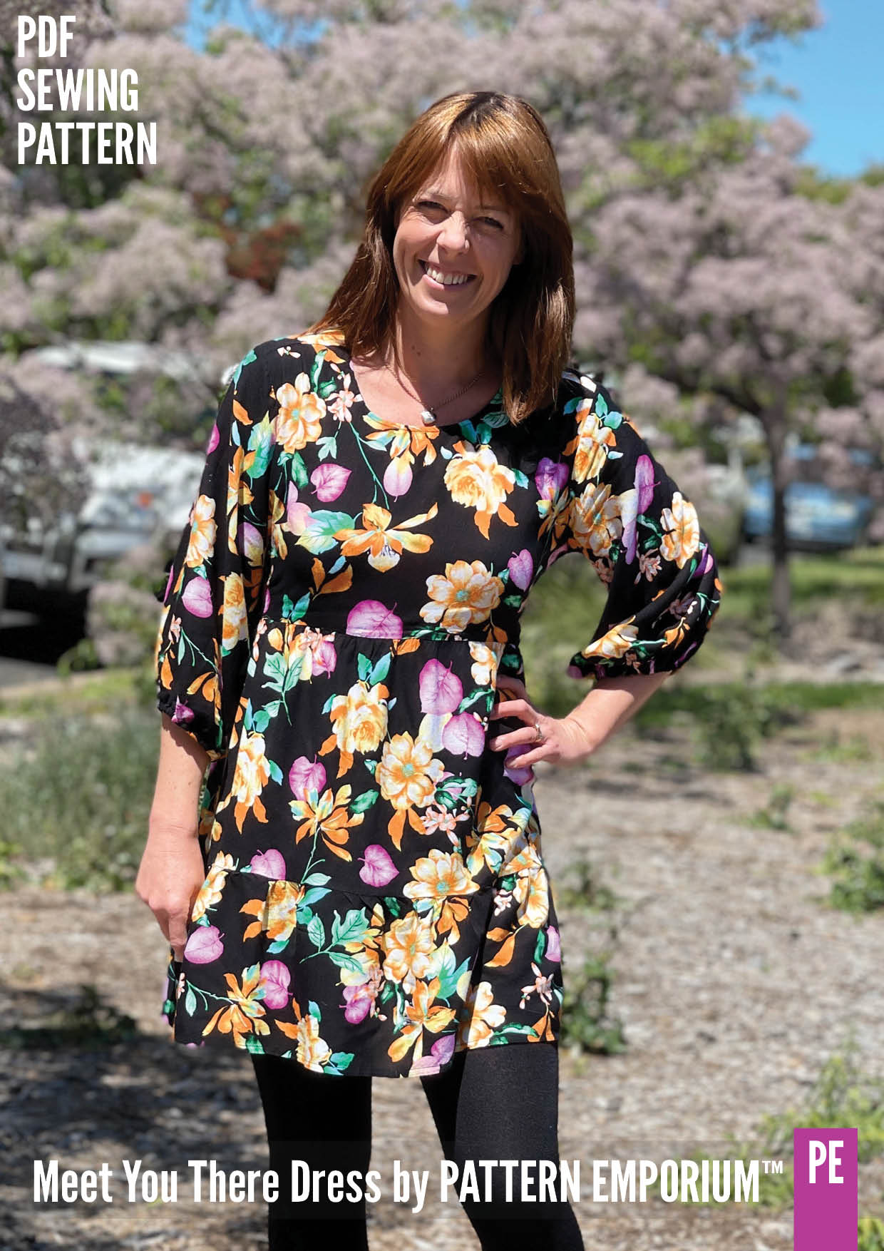 Meet You There | Tiered Dress & Top PDF Sewing Pattern - Image 96