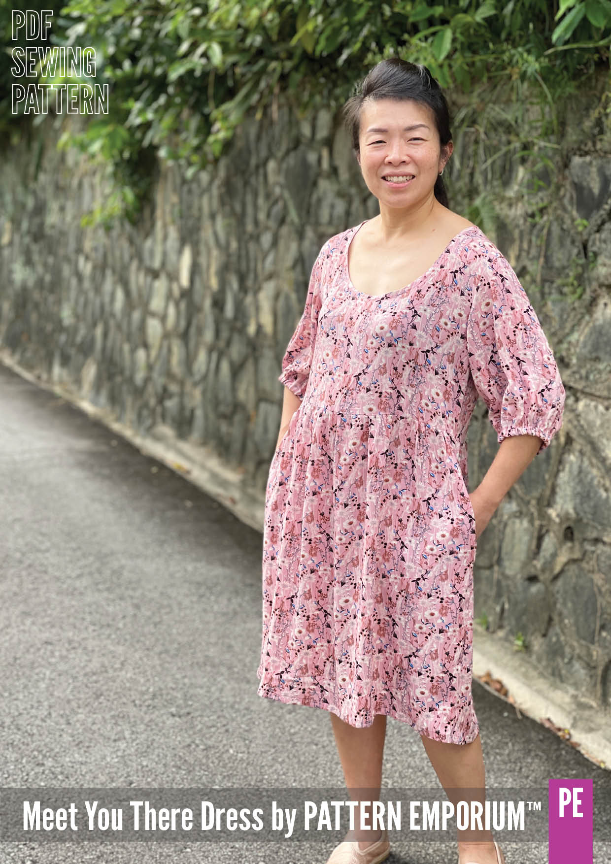 Meet You There | Tiered Dress & Top PDF Sewing Pattern - Image 98