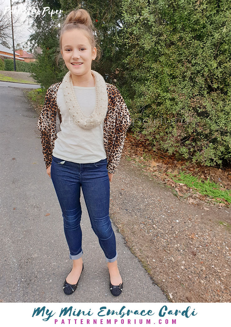 My Mini Embrace | Kids Cocoon Cardi PDF Sewing Pattern - Image 22