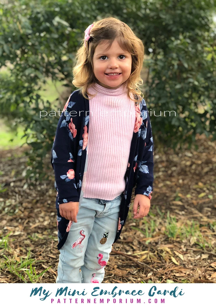 My Mini Embrace | Kids Cocoon Cardi PDF Sewing Pattern - Image 46