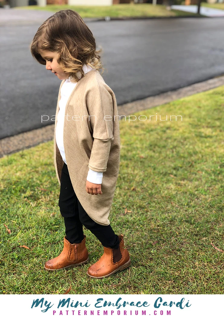My Mini Embrace | Kids Cocoon Cardi PDF Sewing Pattern - Image 47