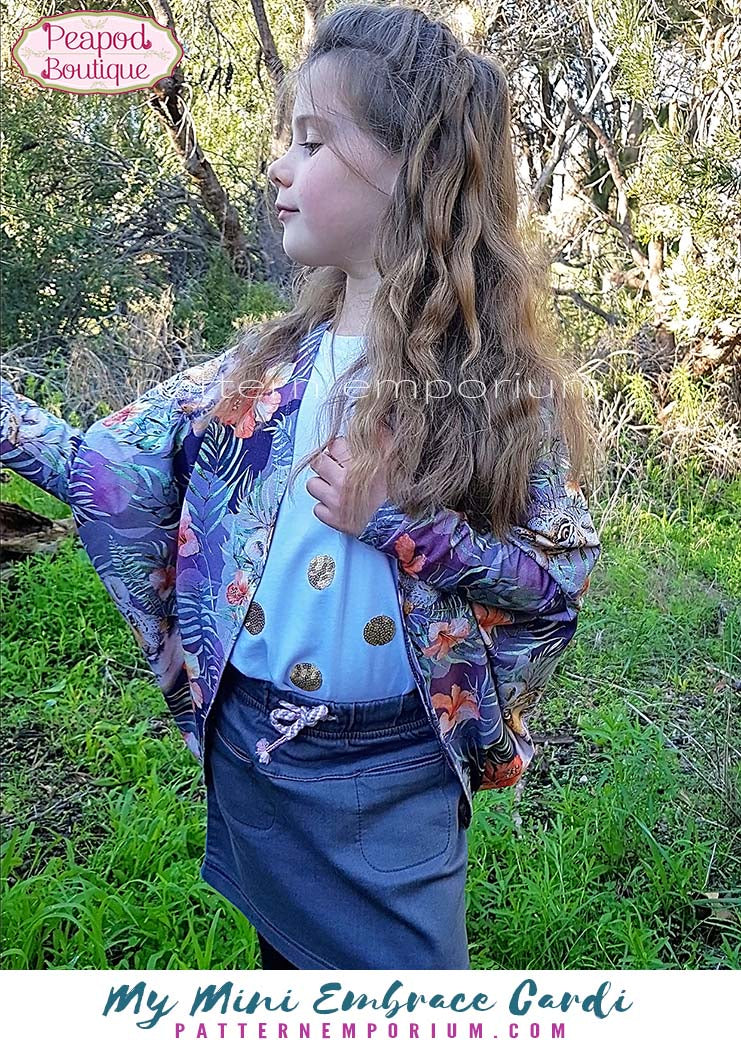 My Mini Embrace | Kids Cocoon Cardi PDF Sewing Pattern - Image 51
