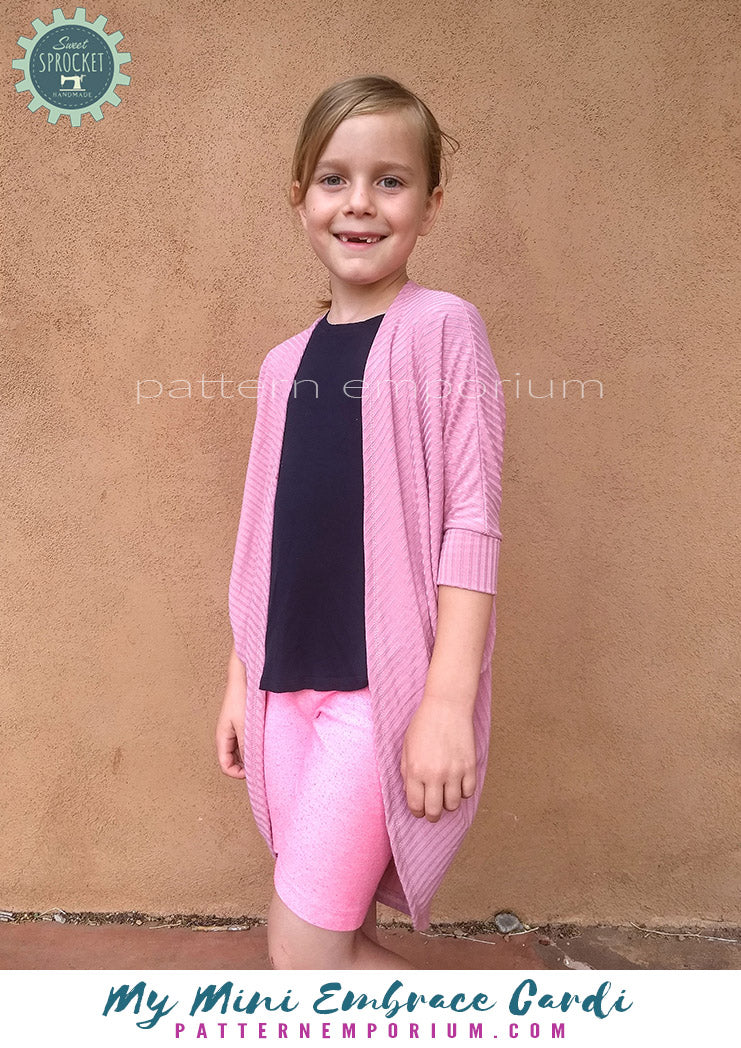 My Mini Embrace | Kids Cocoon Cardi PDF Sewing Pattern - Image 56