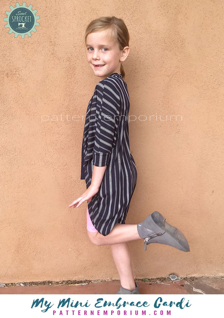 My Mini Embrace | Kids Cocoon Cardi PDF Sewing Pattern - Image 57