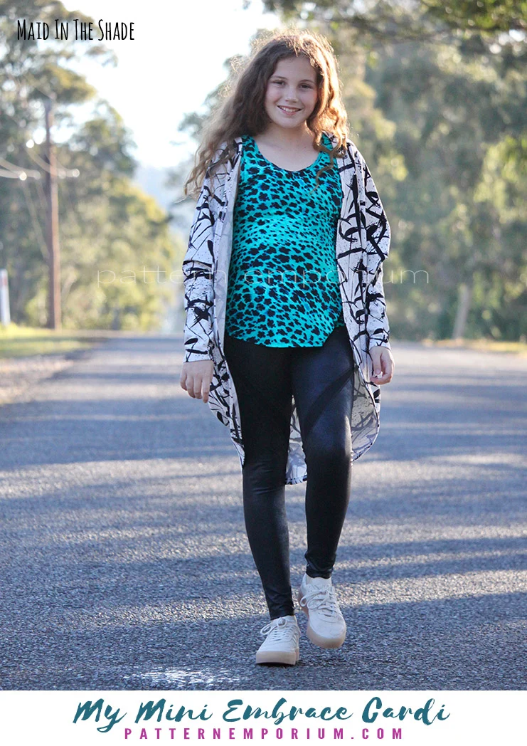 My Mini Embrace | Kids Cocoon Cardi PDF Sewing Pattern - Image 6
