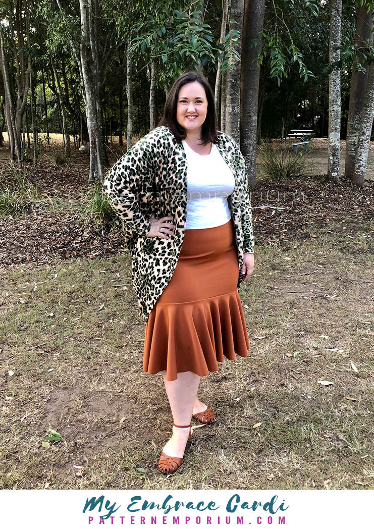 My Embrace | Women's Cocoon Cardi PDF Sewing Pattern - Image 26