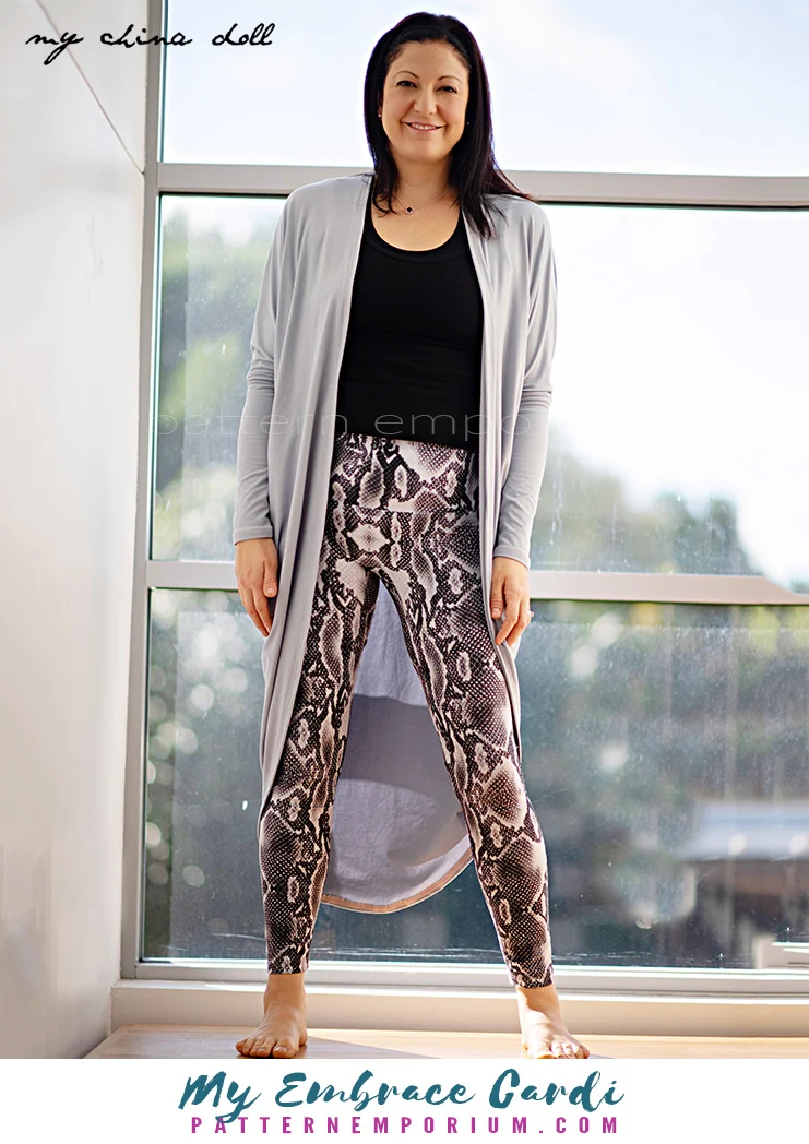 My Embrace | Women's Cocoon Cardi PDF Sewing Pattern - Image 7