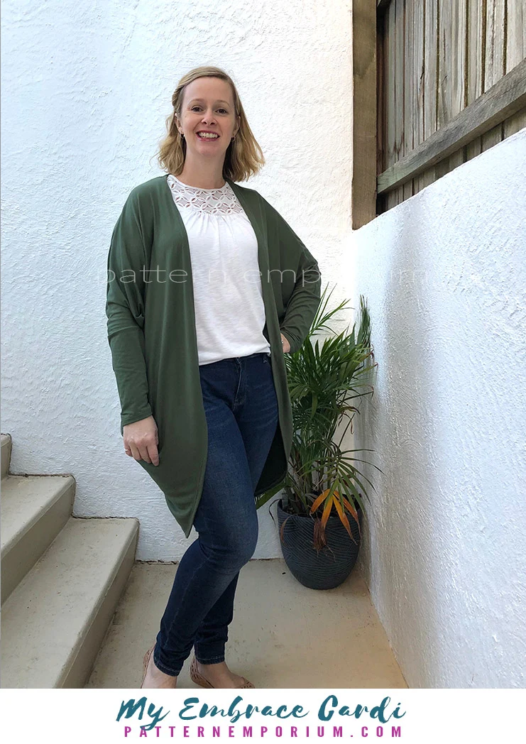 My Embrace | Women's Cocoon Cardi PDF Sewing Pattern - Image 76