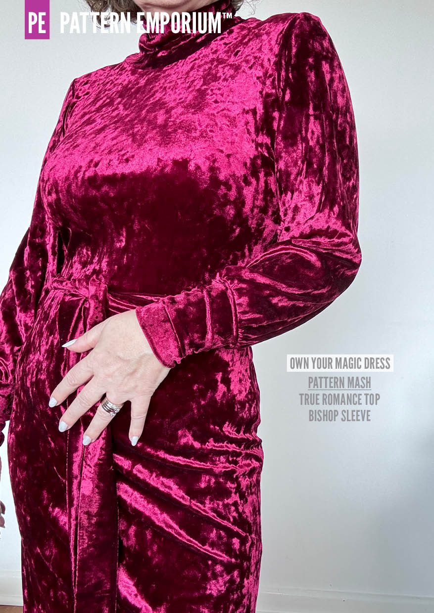 Own Your Magic | Slit Dress PDF Sewing Pattern - Image 27