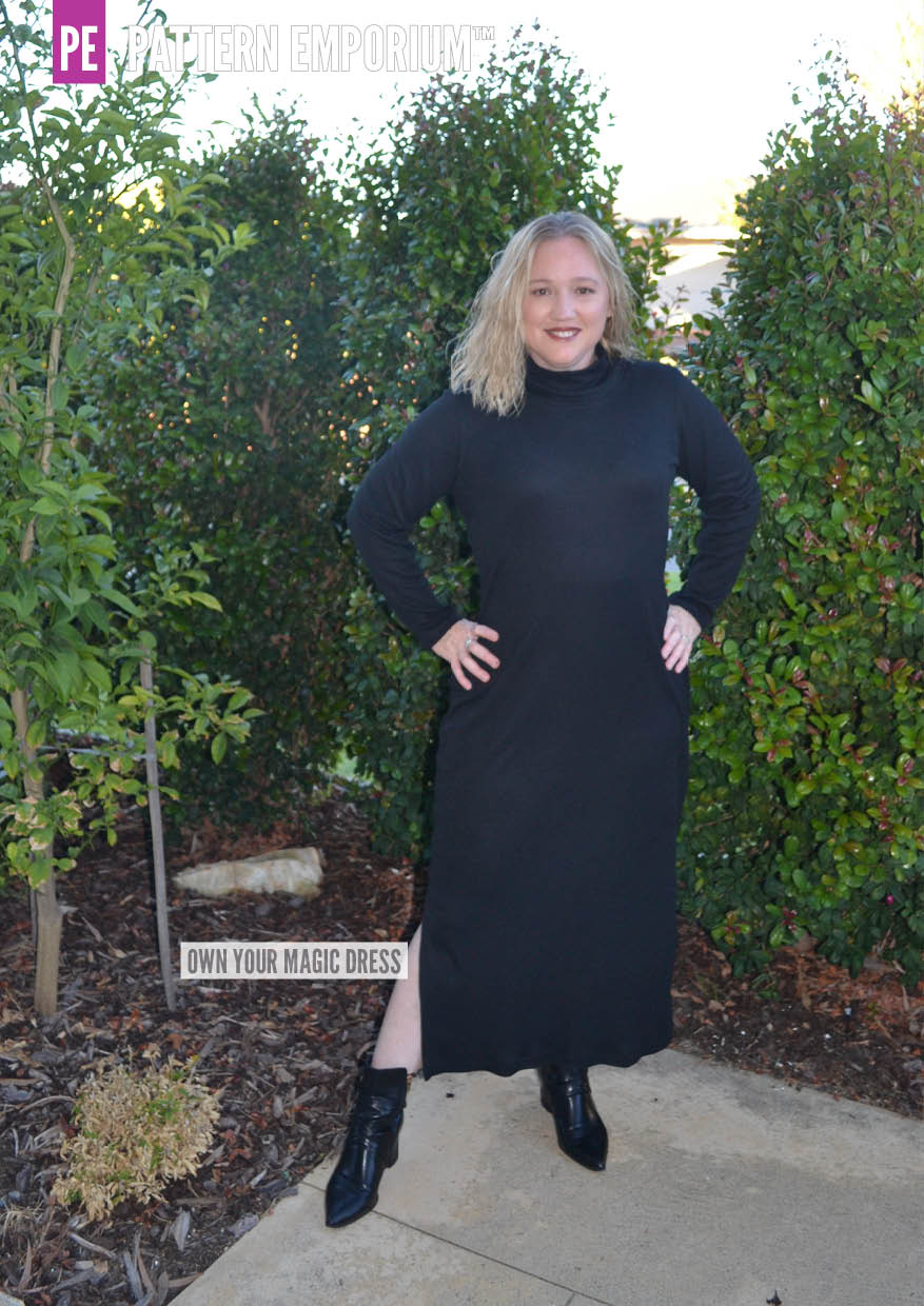 Own Your Magic | Slit Dress PDF Sewing Pattern - Image 58