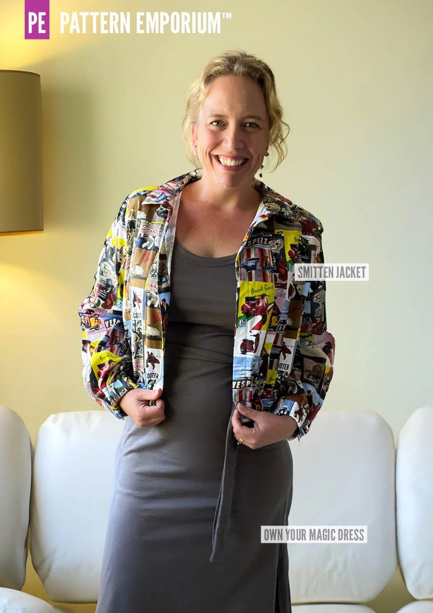 Own Your Magic | Slit Dress PDF Sewing Pattern - Image 67