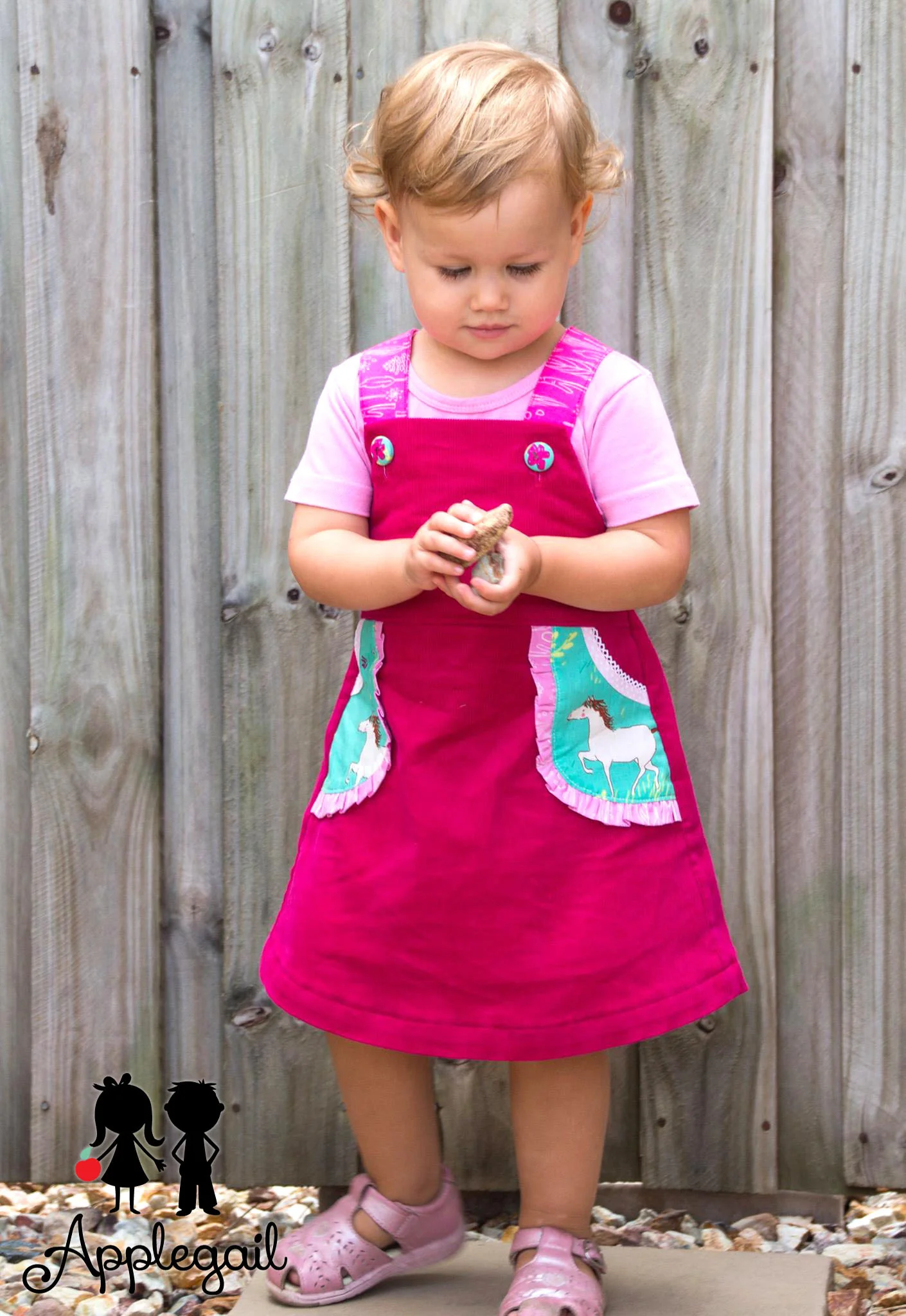 Playtime Pinny | Girls Pinafore Dress PDF Sewing Pattern - Image 11