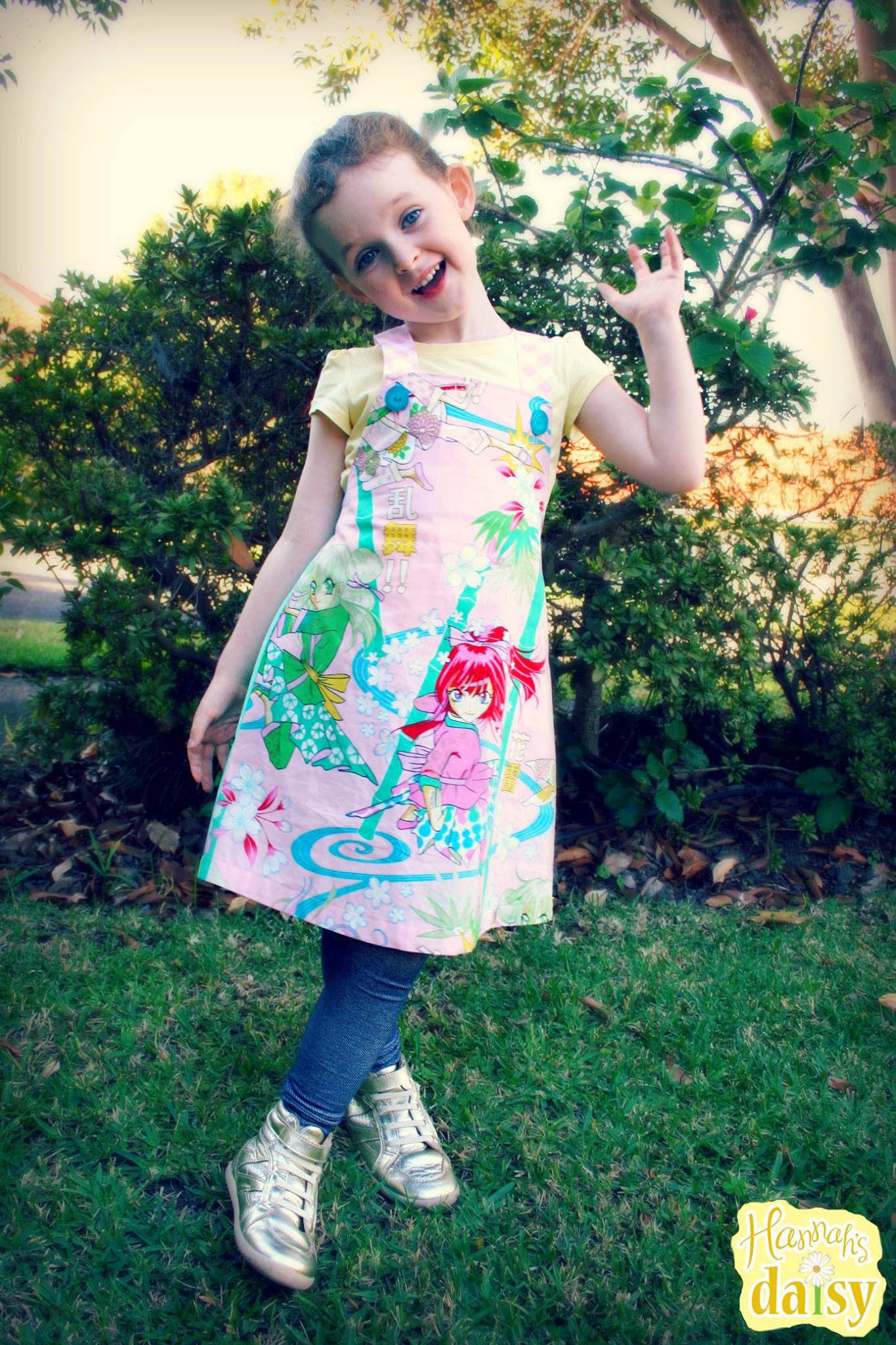 Playtime Pinny | Girls Pinafore Dress PDF Sewing Pattern - Image 17