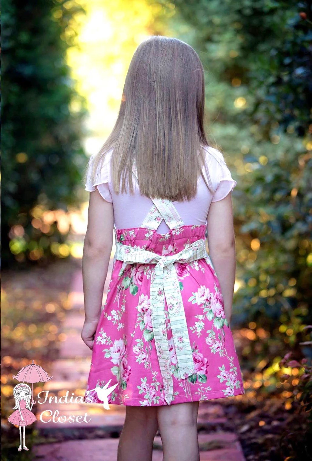 Playtime Pinny | Girls Pinafore Dress PDF Sewing Pattern - Image 20