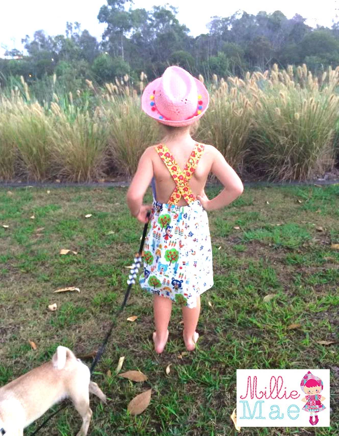 Playtime Pinny | Girls Pinafore Dress PDF Sewing Pattern - Image 27