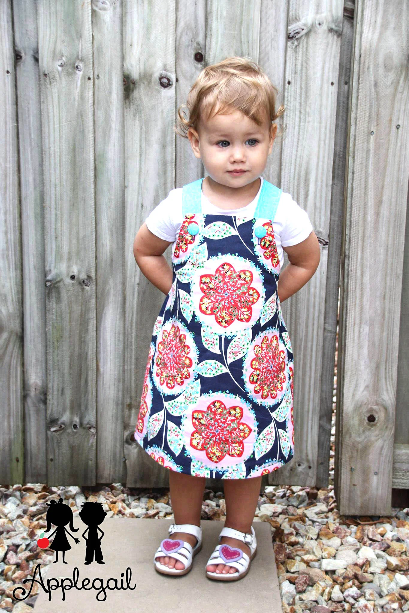 Playtime Pinny | Girls Pinafore Dress PDF Sewing Pattern - Image 5