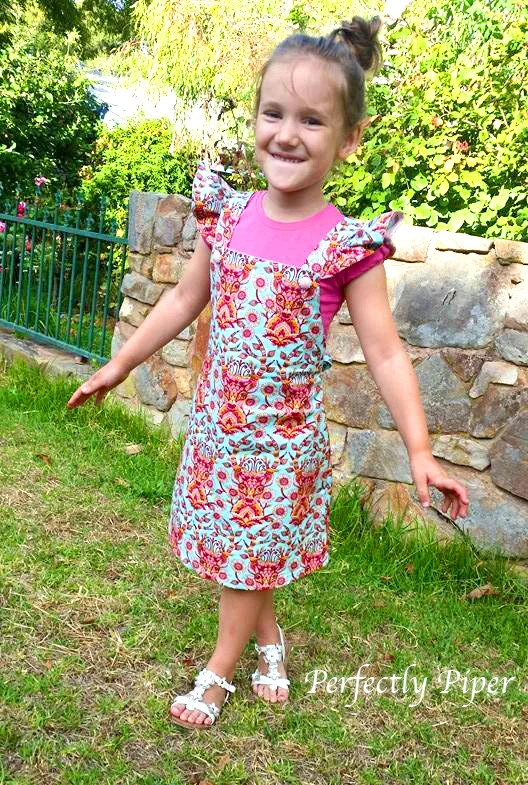 Playtime Pinny | Girls Pinafore Dress PDF Sewing Pattern - Image 6