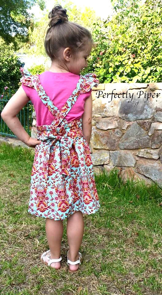 Playtime Pinny | Girls Pinafore Dress PDF Sewing Pattern - Image 7