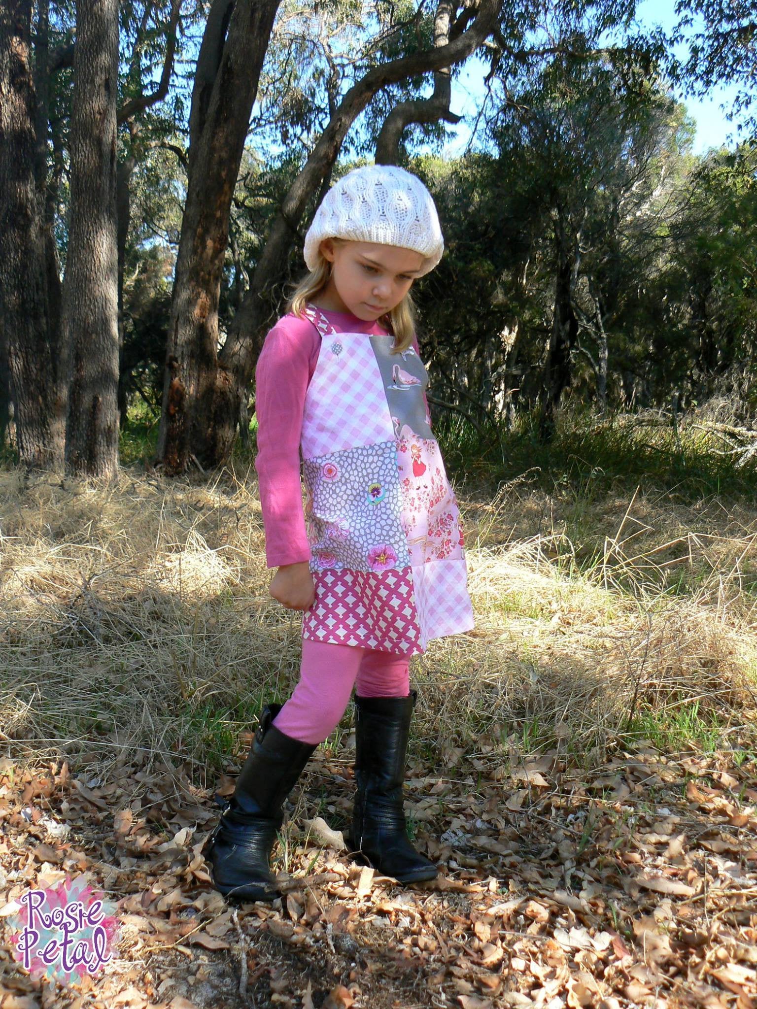 Playtime Pinny | Girls Pinafore Dress PDF Sewing Pattern - Image 9