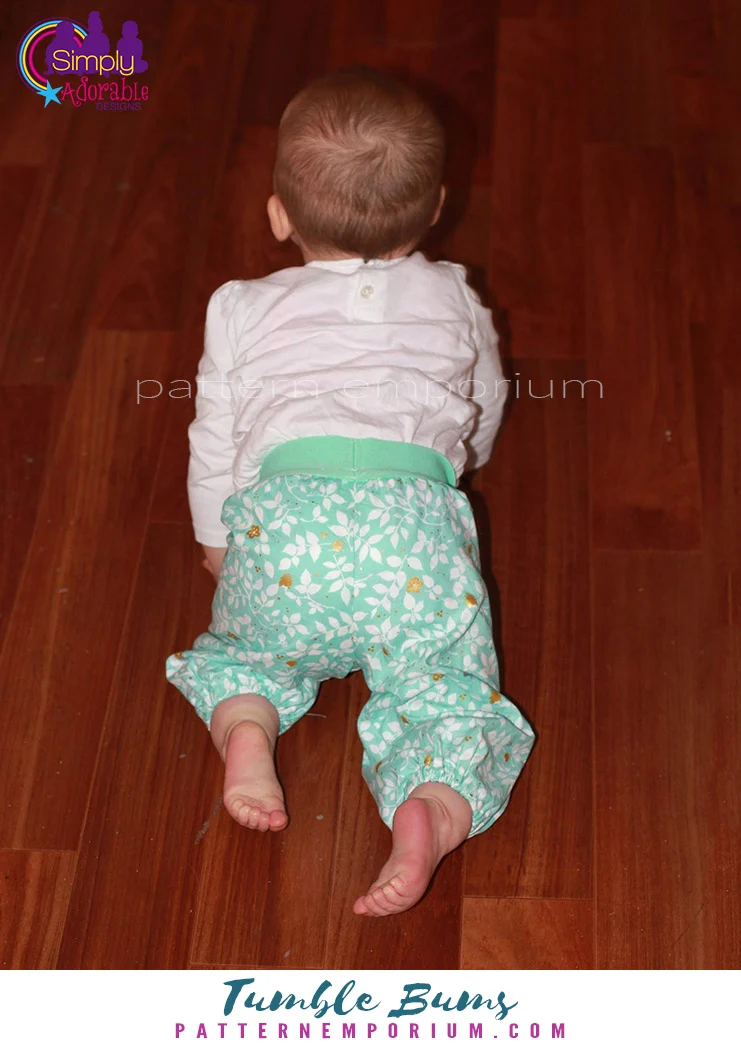 Tumble Bums | Baby & Toddler Shorts & Pants PDF Sewing Pattern - Image 20