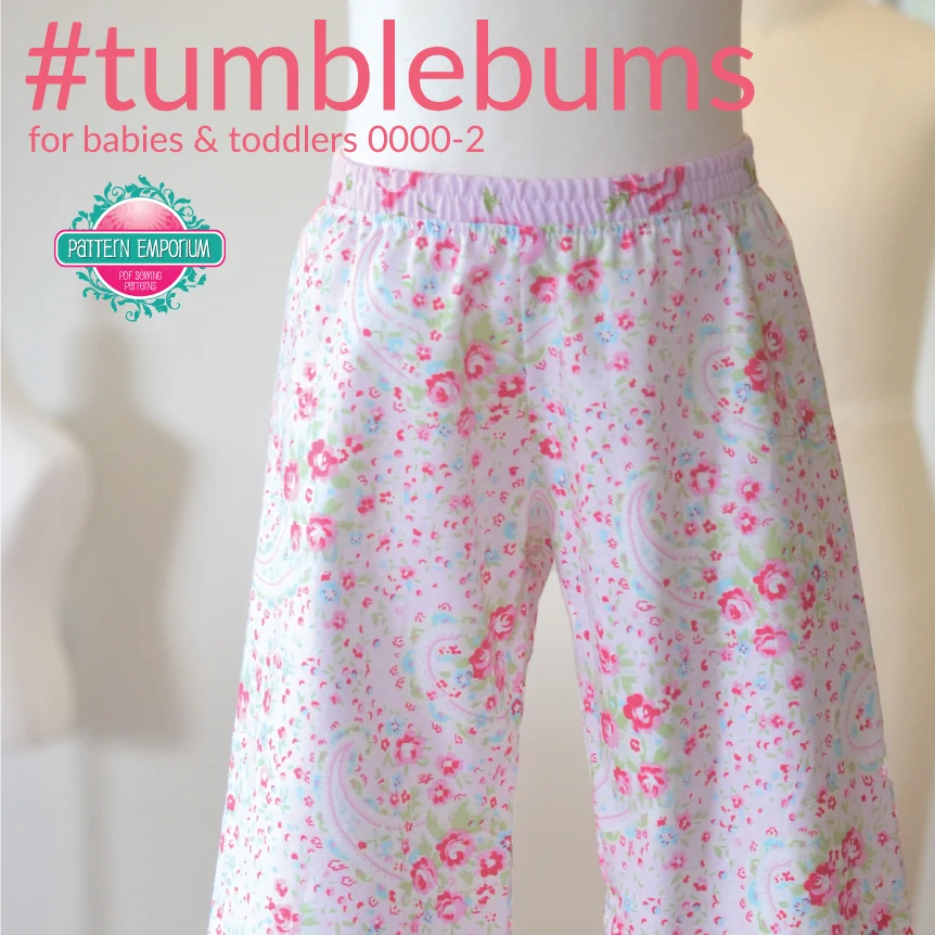 Tumble Bums | Baby & Toddler Shorts & Pants PDF Sewing Pattern - Image 21