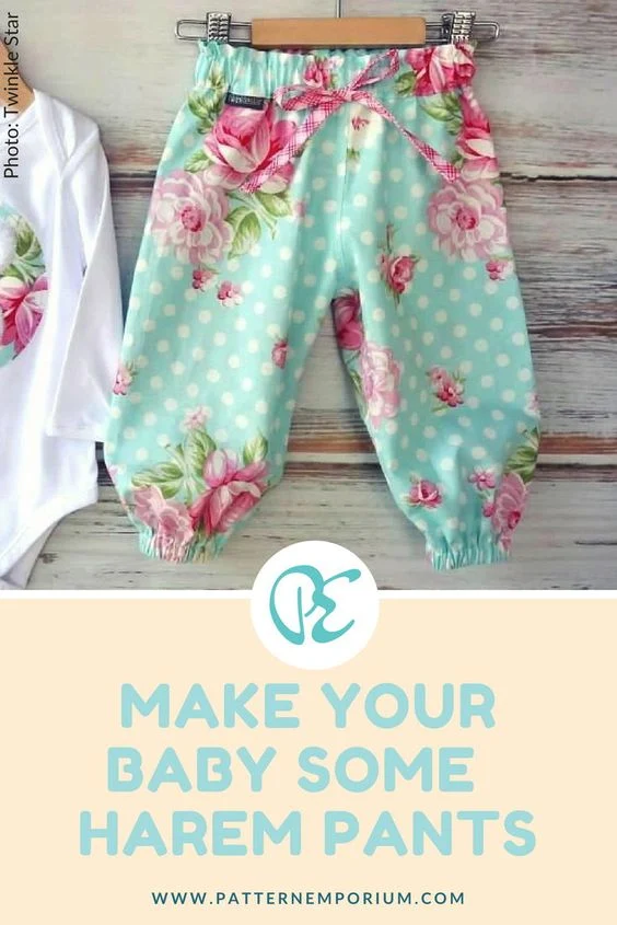 Tumble Bums | Baby & Toddler Shorts & Pants PDF Sewing Pattern - Image 24