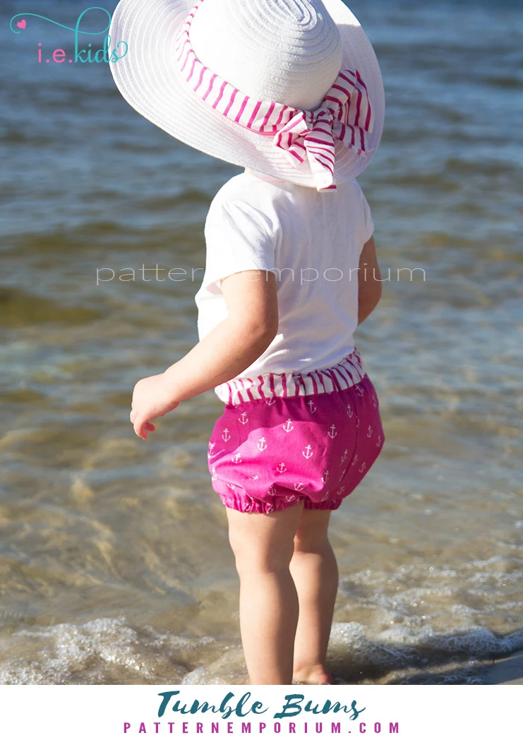 Tumble Bums | Baby & Toddler Shorts & Pants PDF Sewing Pattern - Image 3