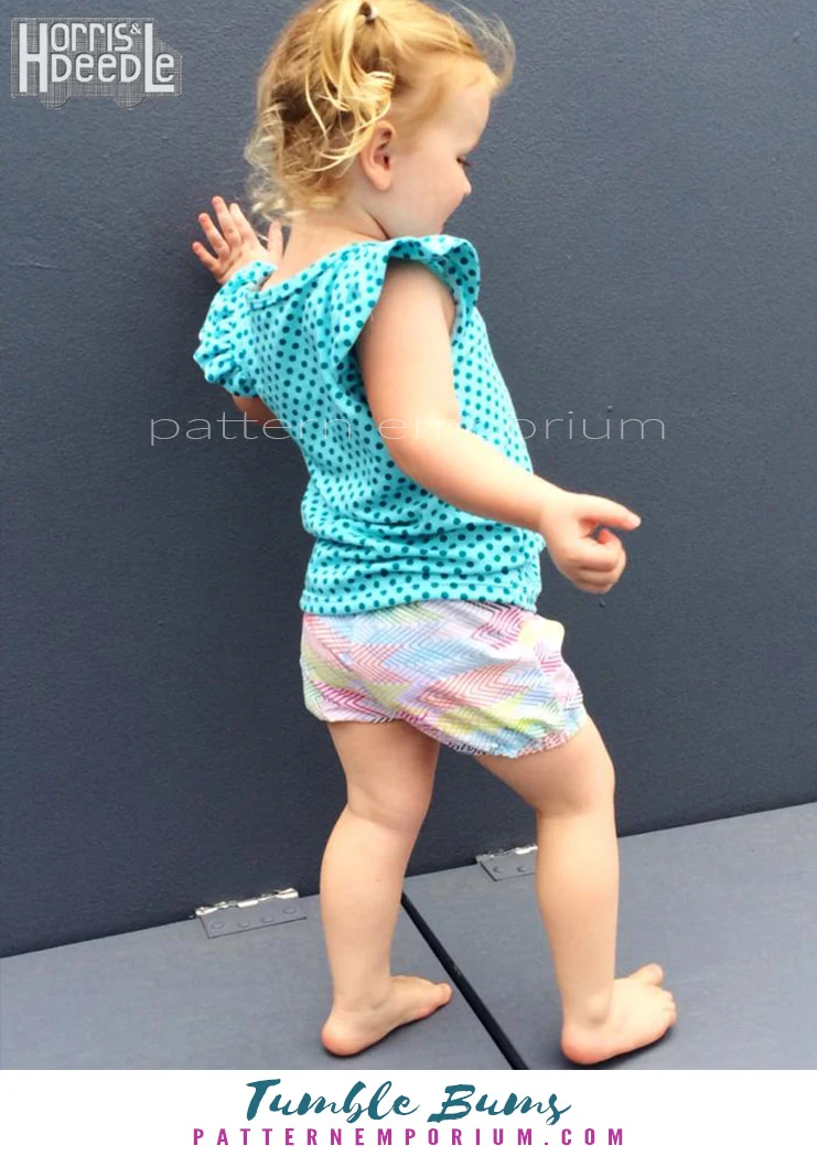 Tumble Bums | Baby & Toddler Shorts & Pants PDF Sewing Pattern - Image 9