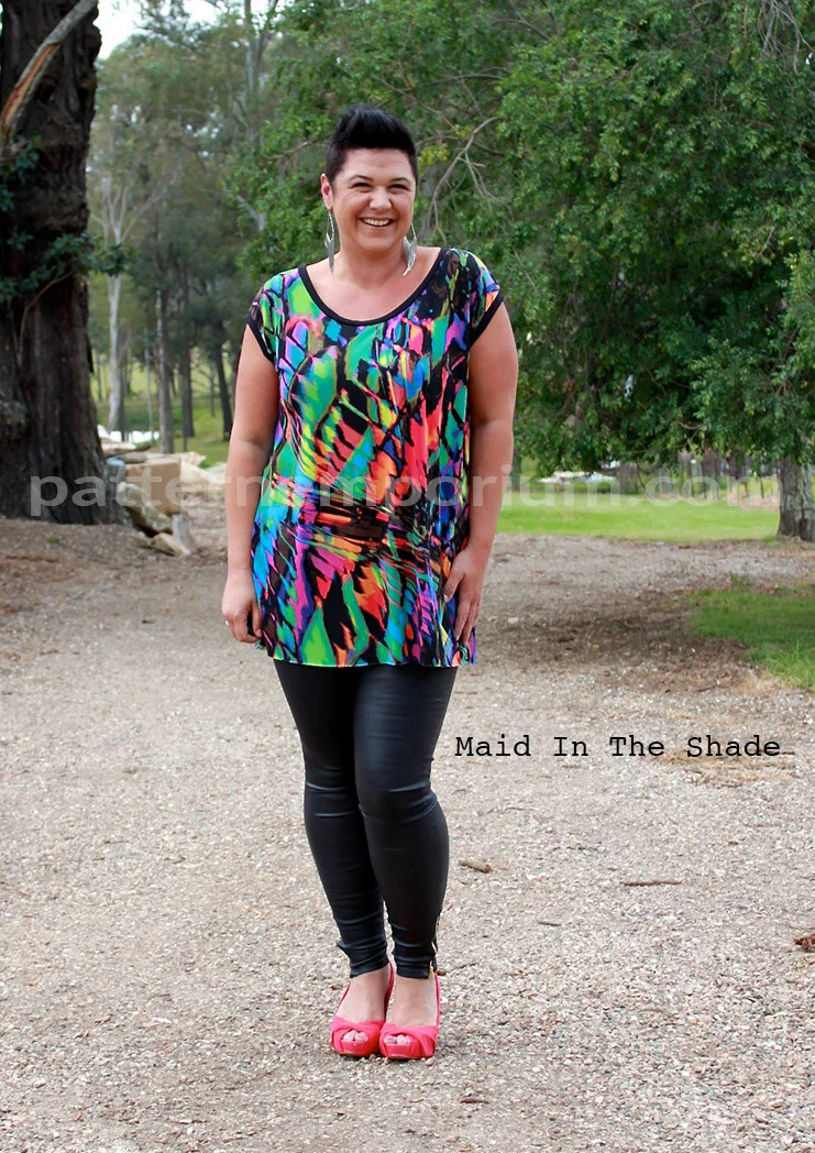 Crush on Me | Oversized T-shirt & Dress PDF Sewing Pattern - Image 12