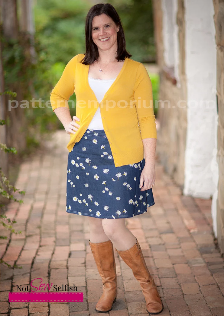 Get Zipped | A-line Skirt PDF Sewing Pattern - Image 17