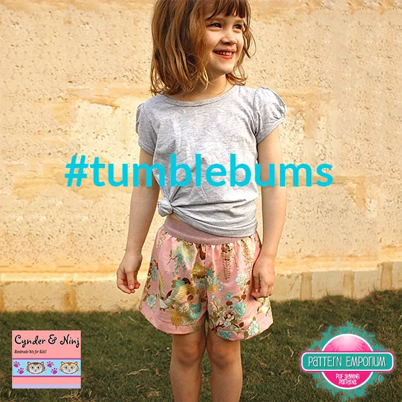 Tumble Bums | Kids Shorts & Pants PDF Sewing Pattern - Image 15