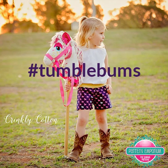 Tumble Bums | Kids Shorts & Pants PDF Sewing Pattern - Image 5
