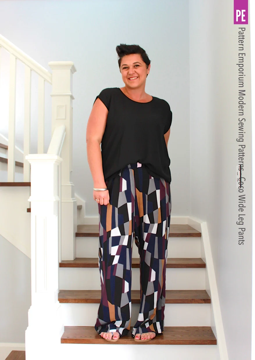 Coco | Wide Leg Pants PDF Sewing Pattern - Image 16