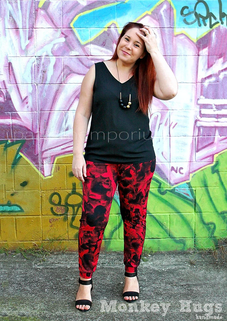 Foxy Legs | Jogger Pants PDF Sewing Pattern - Image 66