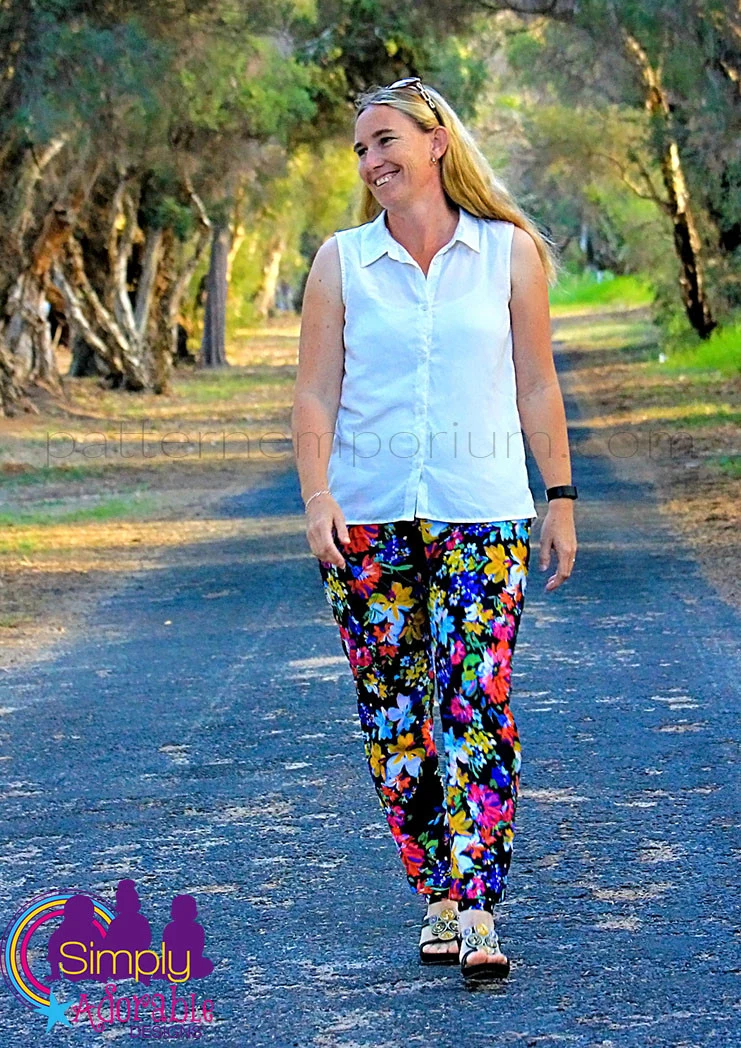 Foxy Legs | Jogger Pants PDF Sewing Pattern - Image 68