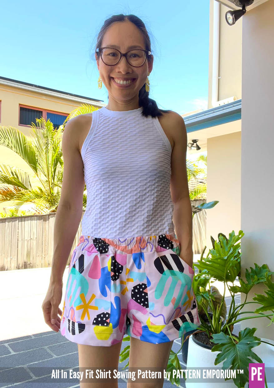 Getaway Shorts | Pull On Shorts PDF Sewing Pattern - Image 29