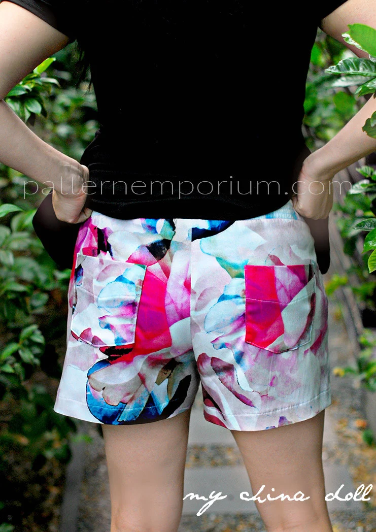 Getaway Shorts | Pull On Shorts PDF Sewing Pattern - Image 36