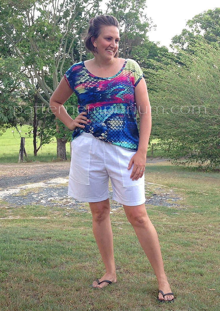Getaway Shorts | Pull On Shorts PDF Sewing Pattern - Image 38
