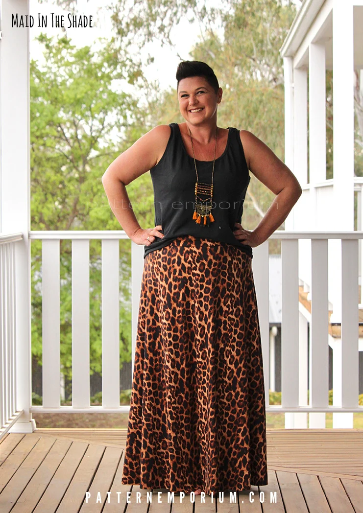 Heartlight | Stretch Flared Skirt PDF Sewing Pattern - Image 5