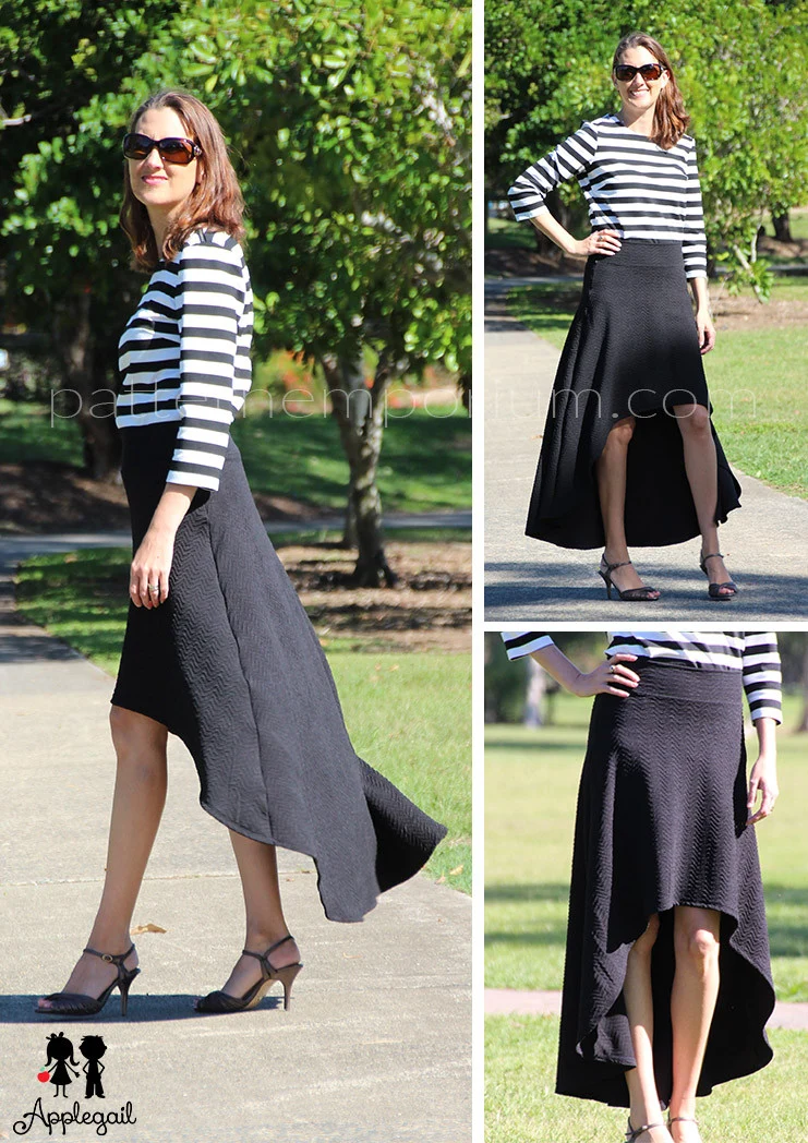 Starlight | High-Low Skirt PDF Sewing Pattern - Image 45