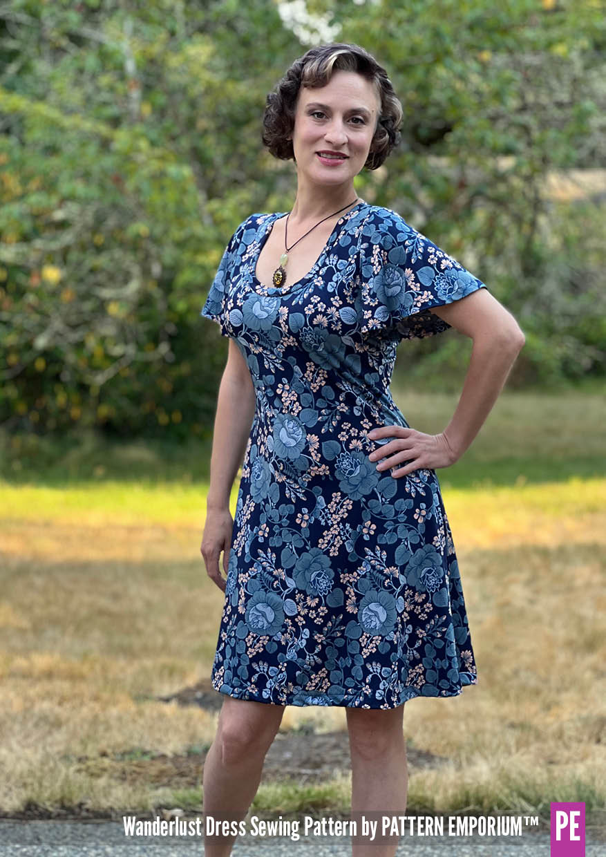 Wanderlust | Fit & Flare Dress PDF Sewing Pattern - Image 3