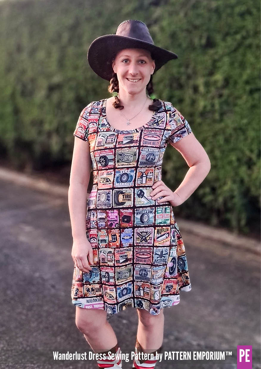 Wanderlust | Fit & Flare Dress PDF Sewing Pattern - Image 30