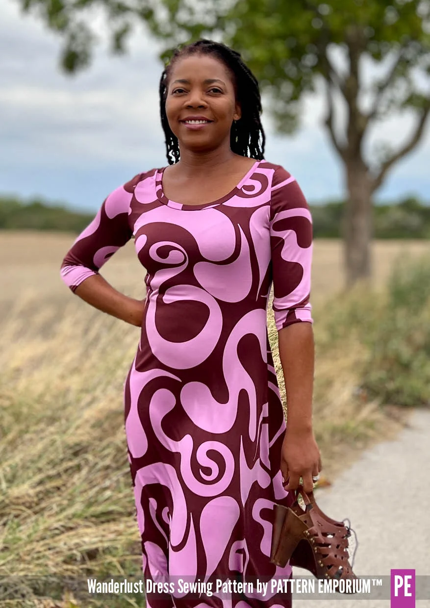 Wanderlust | Fit & Flare Dress PDF Sewing Pattern - Image 4