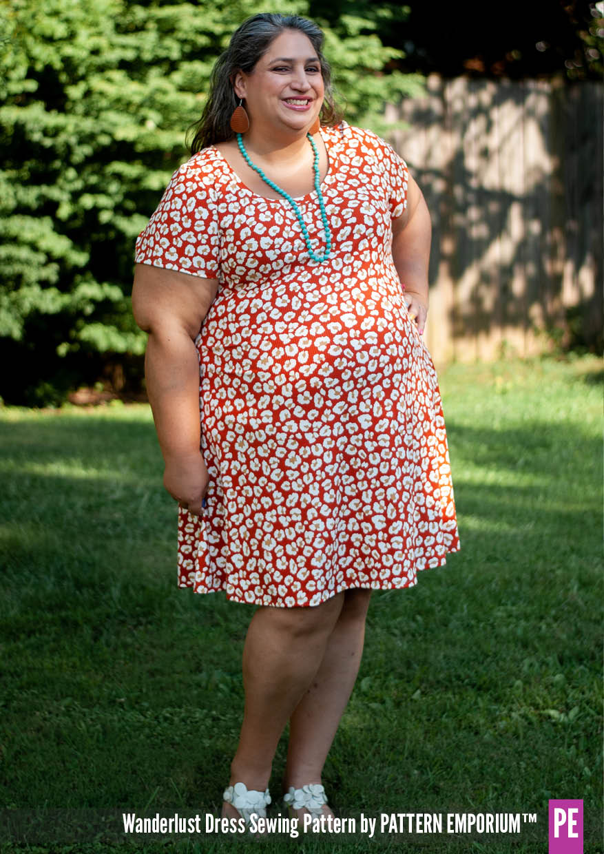 Wanderlust | Fit & Flare Dress PDF Sewing Pattern - Image 5