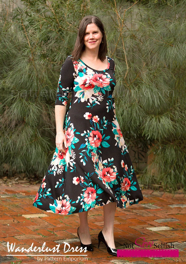 Wanderlust | Fit & Flare Dress PDF Sewing Pattern - Image 61