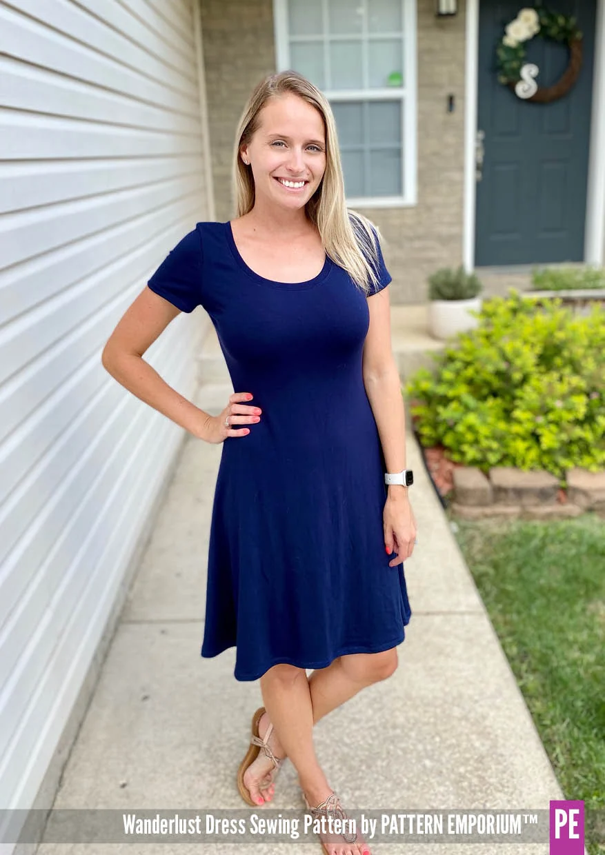 Wanderlust | Fit & Flare Dress PDF Sewing Pattern - Image 9